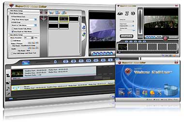 SuperDVD Video Editor 1.8.5 software screenshot