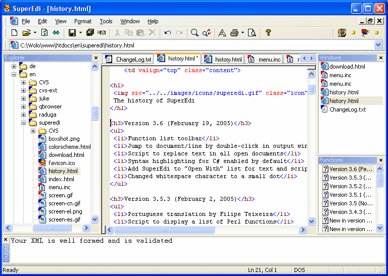 SuperEdi 4.2.2 software screenshot