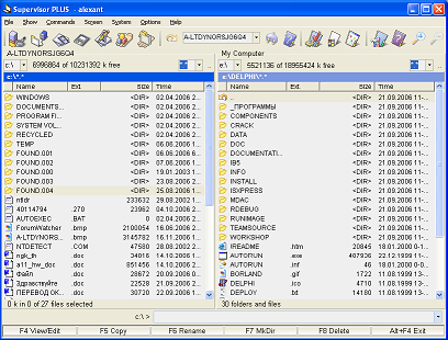 Supervisor Plus 1.7 software screenshot