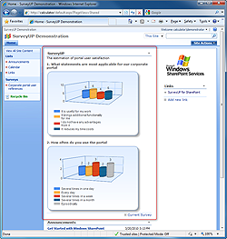 SurveyUP for SharePoint 1.7.2 software screenshot