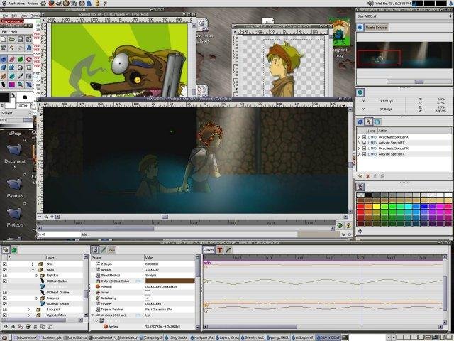 Synfig Studio 1.0.2 software screenshot