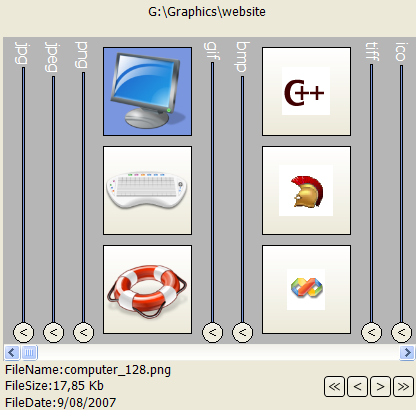 TAdvSmoothImageListBox 2.4.1.1 software screenshot