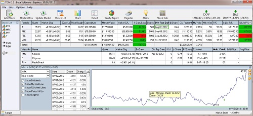 TDM 5.2.494 software screenshot