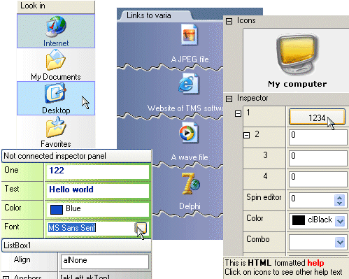 TInspectorBar 1.6.5.0 software screenshot