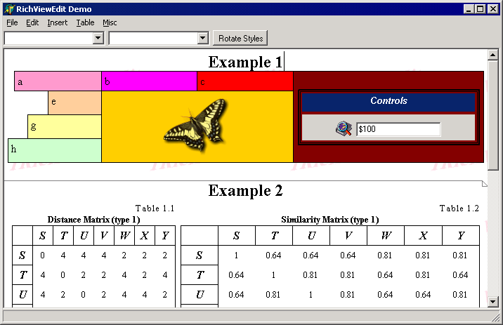 TRichView for Delphi 16.14 software screenshot