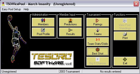 TSOfficePool - March Insanity 6.0.9 software screenshot