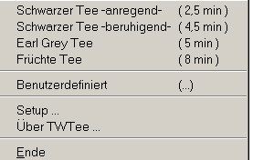 TWTee 1.4 software screenshot