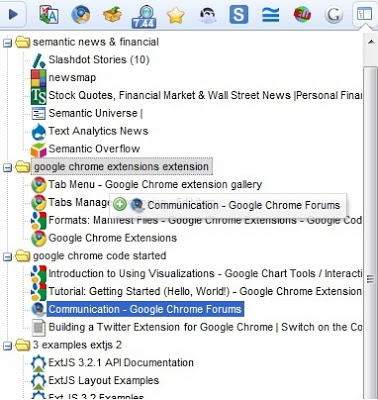 Tabs Manager 2010.6.12 software screenshot