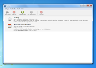 Task Till Dawn 1.91 software screenshot