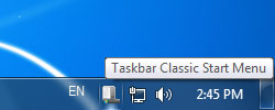 Taskbar Classic Start Menu 4.0.0.2000 software screenshot