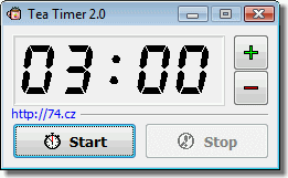 Tea Timer 2.4.21.50 software screenshot