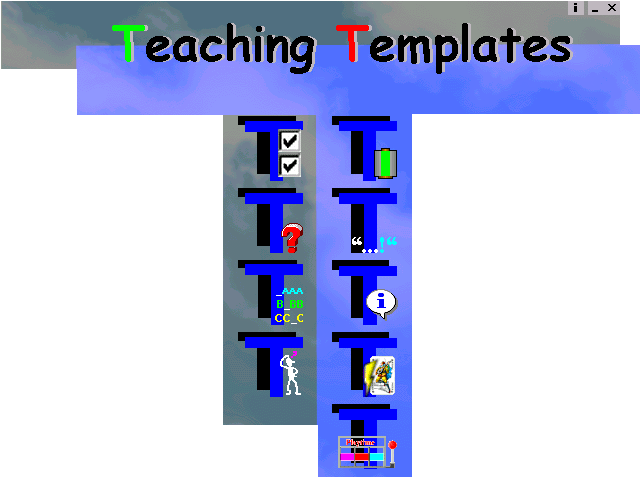 Teaching Templates Quiz Maker 15.6.0 software screenshot