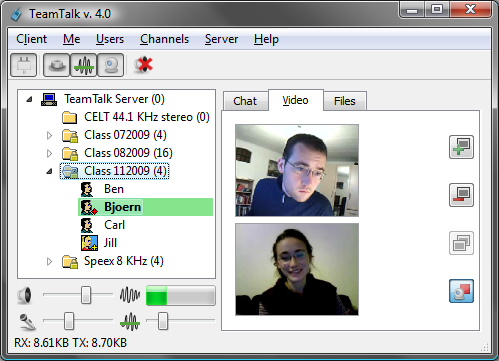 TeamTalk 5.2.2.4888 software screenshot