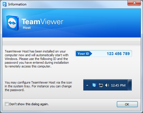 TeamViewer Host 12.0.78716 software screenshot
