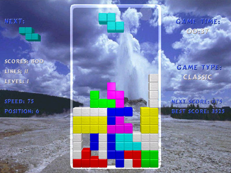 Tetris Arena 1.9 software screenshot
