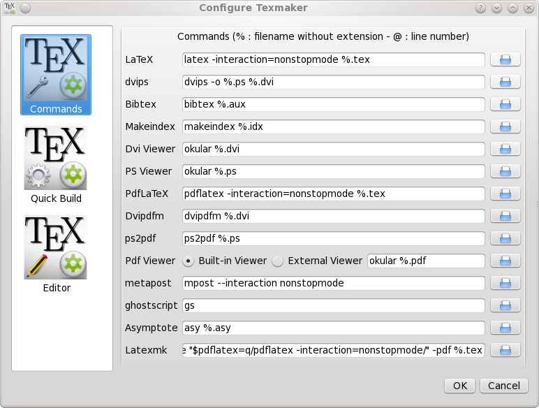 Texmaker 4.5 software screenshot