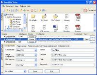Text2PDF Pilot 1.40 software screenshot