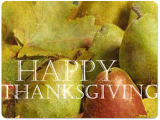 Thanksgiving Blessings Screensaver 2.0 software screenshot