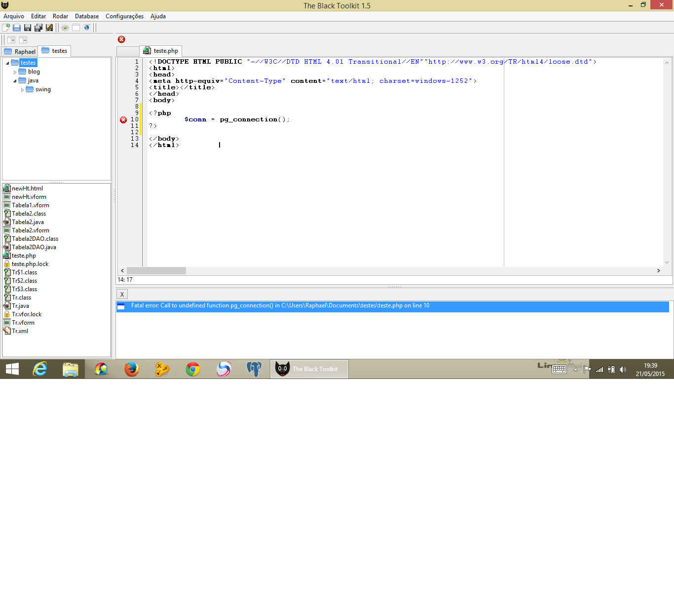 The Black Toolkit 1.7 software screenshot