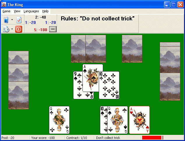 The King 4.0 software screenshot
