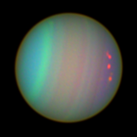 The Modern Planet Uranus Screensaver 1.1 software screenshot