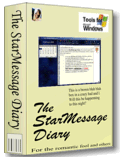 The StarMessage Diary Software 3.5 software screenshot