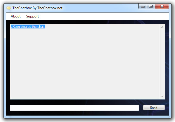 TheChatbox 0.8.0 Build 0627 Bet software screenshot