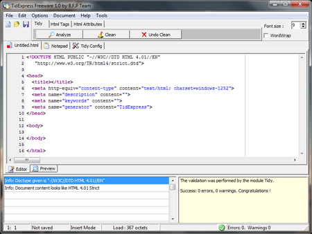 TidExpress 2.0.0.0 software screenshot