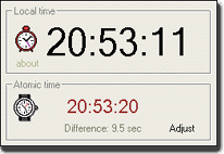 Time Sync Pro 1.2.8417 software screenshot