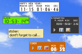 TimeLeft 3.65 software screenshot