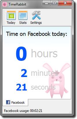 TimeRabbit 1.1.1.3 software screenshot