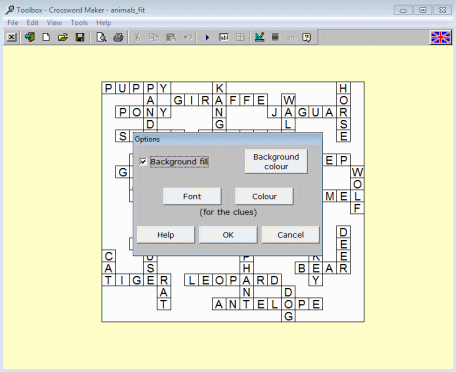 Toolbox 3.2 software screenshot