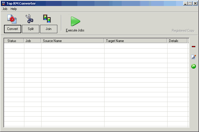 Top RM Converter 1.11 software screenshot