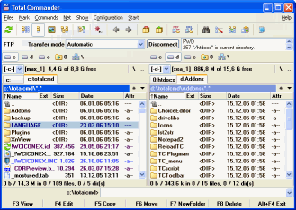 Total Commander 16 6.58 software screenshot
