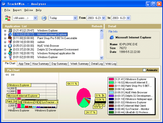 Track4Win 2.5 software screenshot