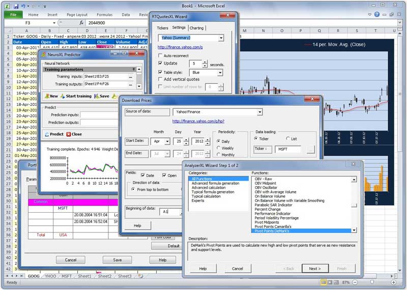 TraderXL Pro 6.1.39 software screenshot
