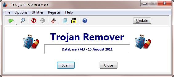 Trojan Remover 6.9.5.2951 software screenshot