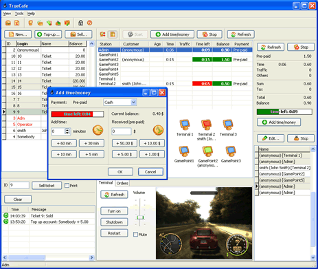 TrueCafe 6.1.1403.21 software screenshot