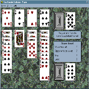 Two Handed Solitaire 2.0 software screenshot