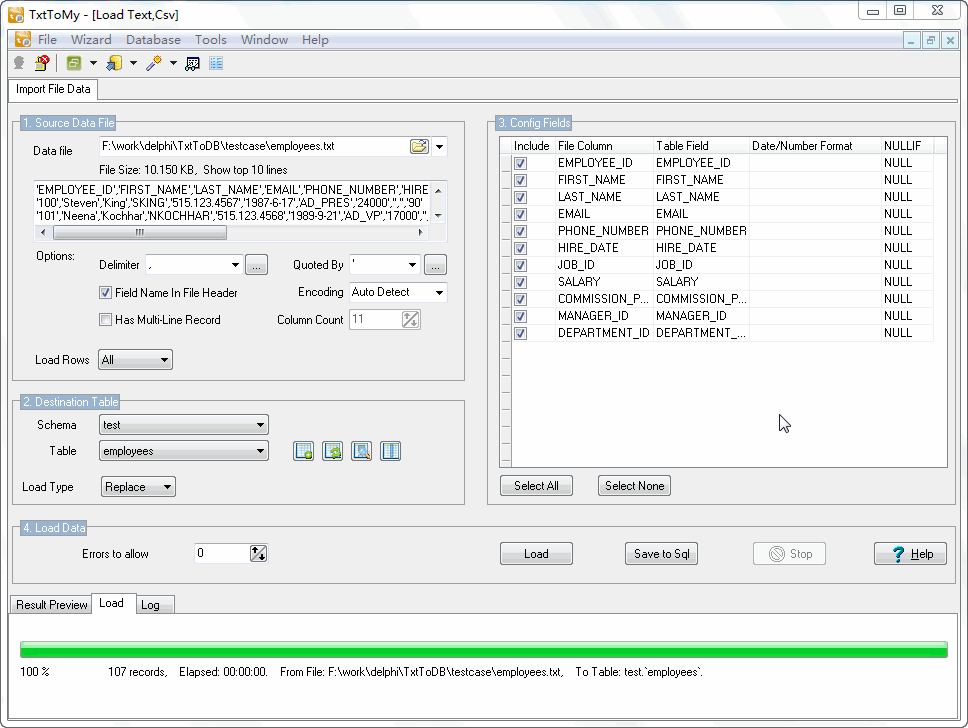 TxtToMy 3.2.1.170705 software screenshot