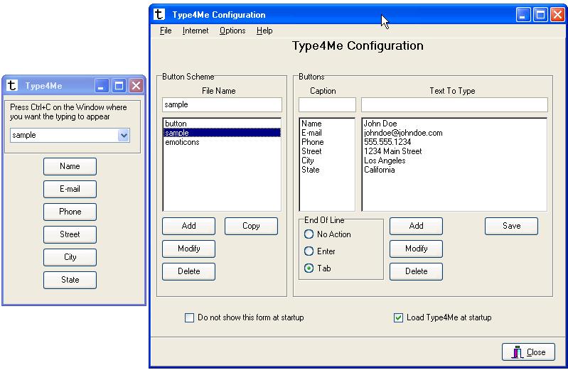 Type4Me Automatic Typing 1.1 software screenshot
