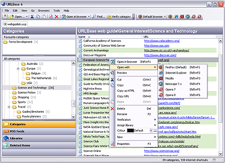 URLBase 6 Professional Edition 6.1.0.1130 software screenshot