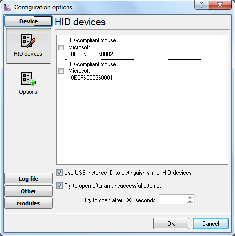 USB HID Logger 1.7.3.325 software screenshot