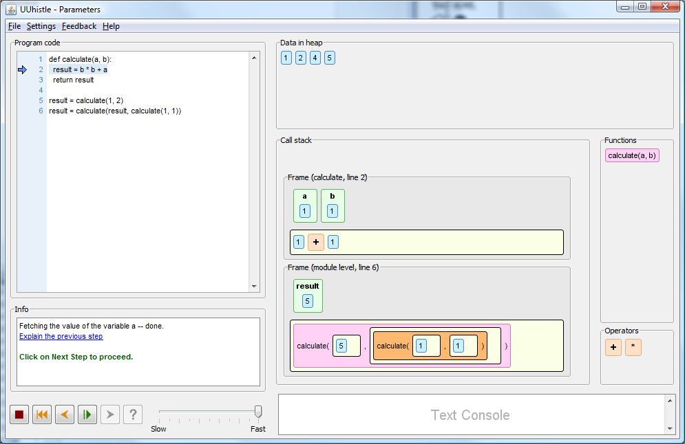 UUhistle 0.6.1c software screenshot
