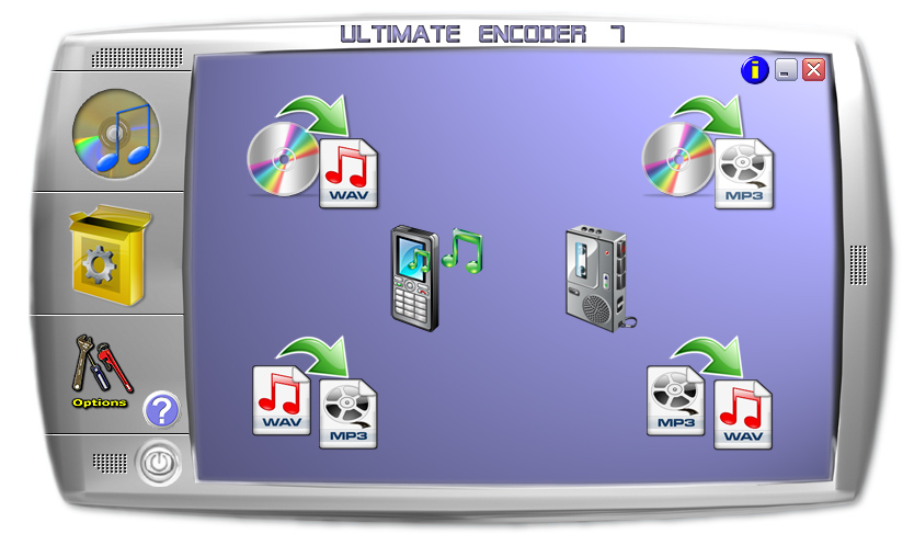 Ultimate Encoder 7 7.00 software screenshot
