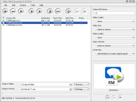 Ultra RM Converter 5.4.1208 software screenshot