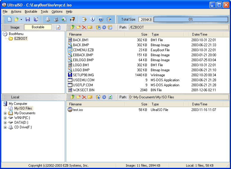 UltraISO 9.5.3.2901 software screenshot