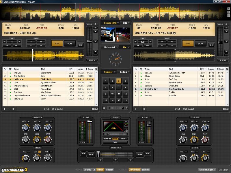 UltraMixer Professional Edition 5.1.5 software screenshot