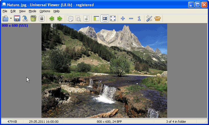 Universal Viewer Free 5.6.2.0 software screenshot