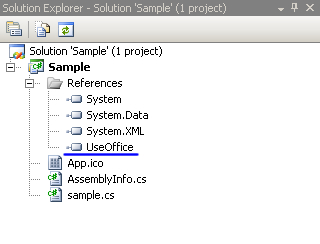 UseOffice .Net 4.5.1.20 software screenshot